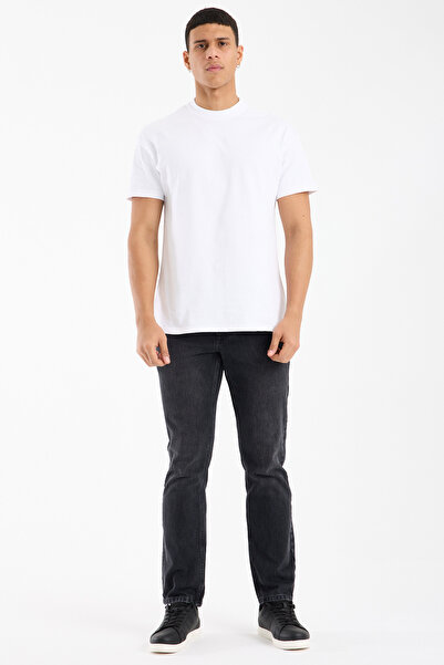 JUD Rene 289 Normal Waist Anthracite 90's Straight Jeans for Men