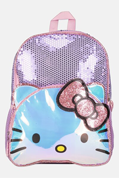 Hello Kitty Kids Girl Graphic Print Backpack, Multicolor