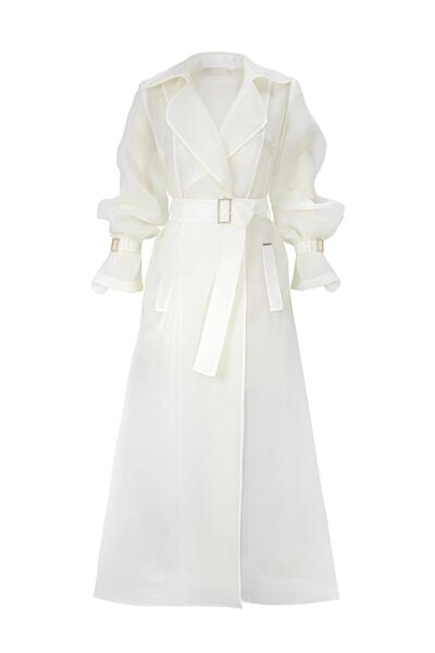 SENNA BISTRO TRENCH Ekru