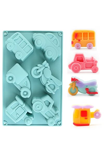 Dharst Silicone mold – Vehicles – 6 cavities