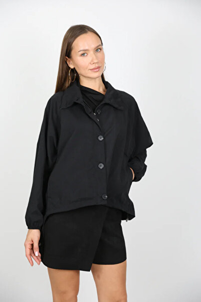 ZT MED Black thin raincoat