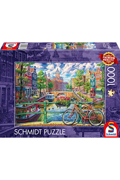 Schmidt Spiele Amsterdam Canal Magic, Puzzle 1000 pieces