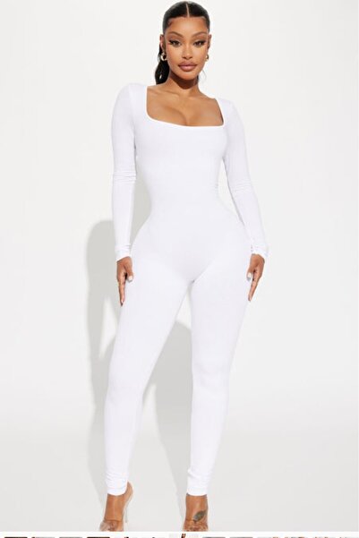 ARDSU Fashion Nova White Jumpsuit