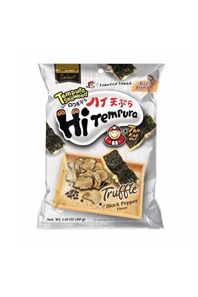 tao kae noi Seaweed Chips Tempura with Black Truffles and Black Pepper 40g