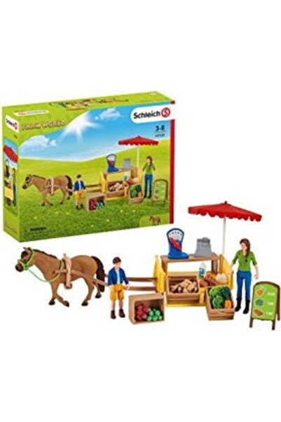 SCHLEICH Stand mobil pentru fermă Farm World - 42528