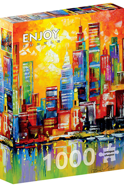 Enjoy Puzzle Παζλ 1000 κομματιών Απολαύστε – Λαμπερή Νέα Υόρκη