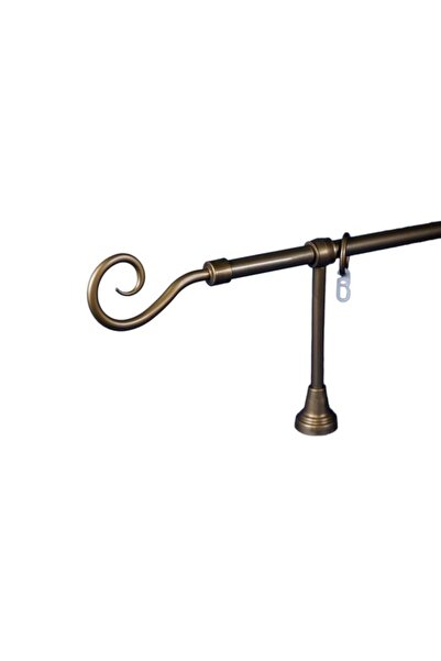 KLEIDECO galerie plastic 16 mm PORTO simpla, auriu-antic, 240 cm, capete SONY