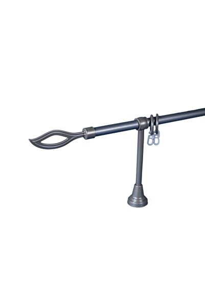 KLEIDECO galerie plastic 16 mm PORTO simpla, crom-mat, 160 cm, capete SAMSUNG