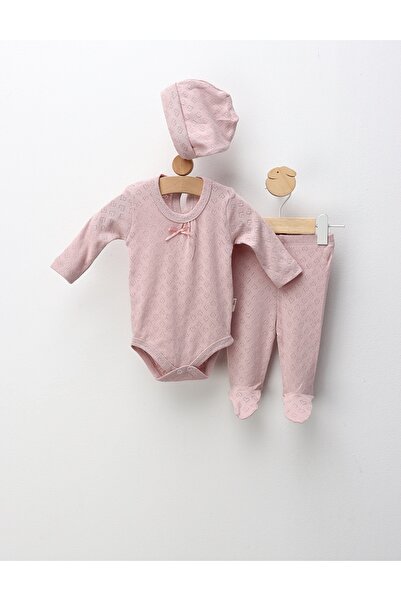 MiniKids Costumas 3 piese, Anielle Hearts, roz-prafuit