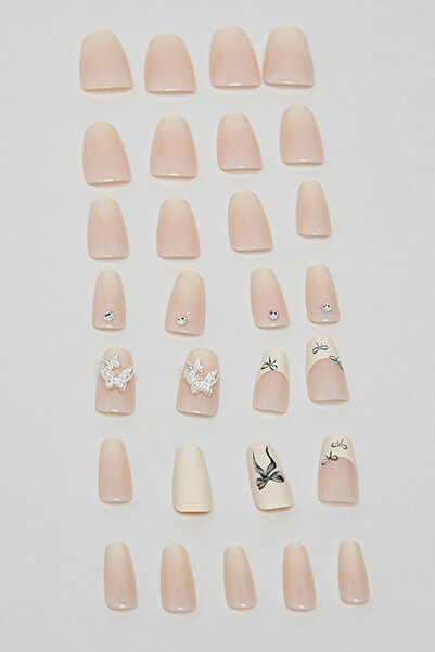 R&B Women's Beige Wearable Manicure