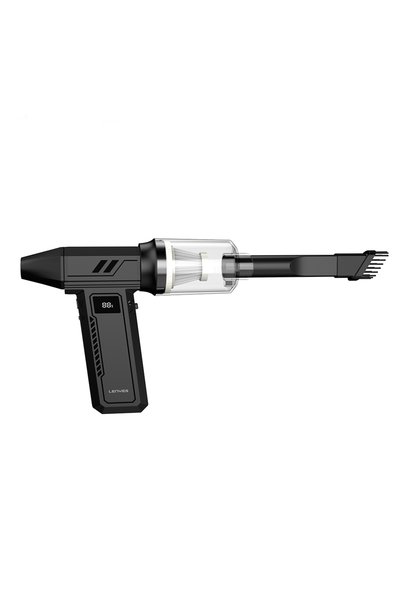 Lenyes LTF03 Dijital LED Ekranlı Çok Fonksiyonlu Turbo El Fanı Siyah