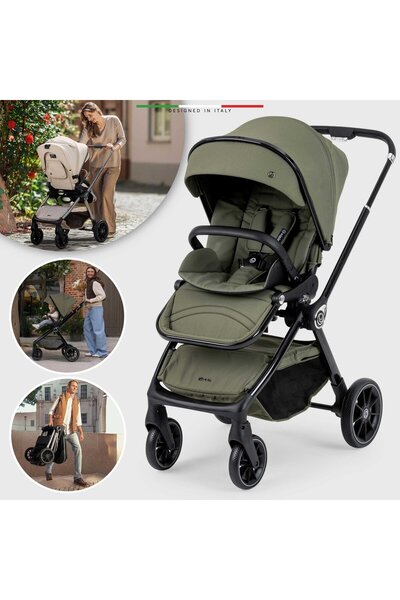 Elele Liberta Çift Yönlü Bebek Arabası Yeşil