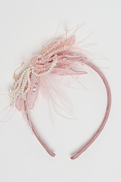 R&B Girl's Pink Embellished Headband