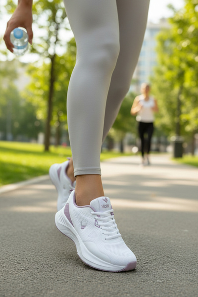 enoch أحذية رياضية نسائية قابل للتنفس ذات سطح محبوك للتدريب حذاء رياضي