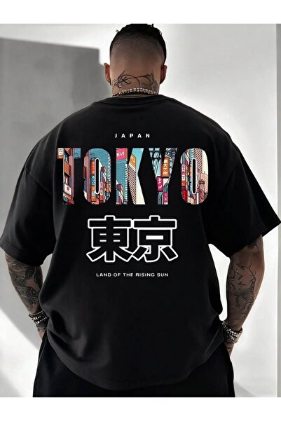 ZEMLİYA Ανδρικό Oversize T-Shirt με στάμπα εμπνευσμένη από τον Dark Knight – ...