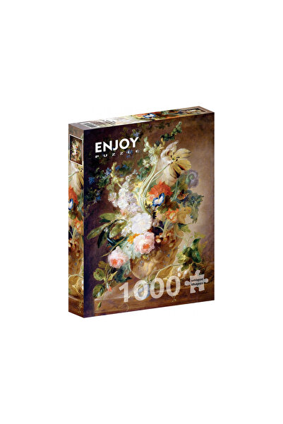 Enjoy Puzzle Puzzle 1000 piese Enjoy – Jan van Huysum: Vază cu flori