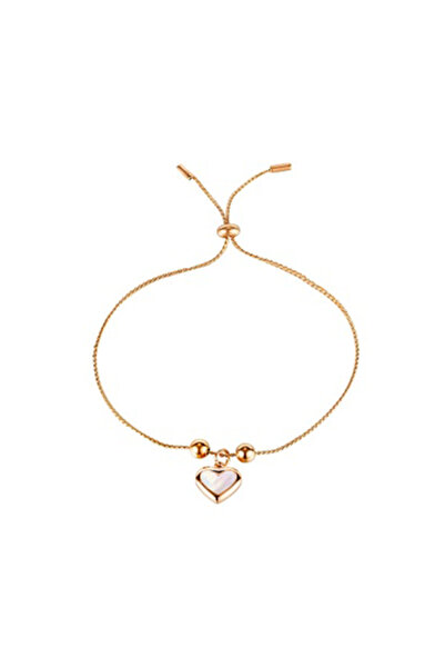 EFAYN.RO Bratara dama, tip tenis, pandantiv inimioara, accesorii bilute, auri...