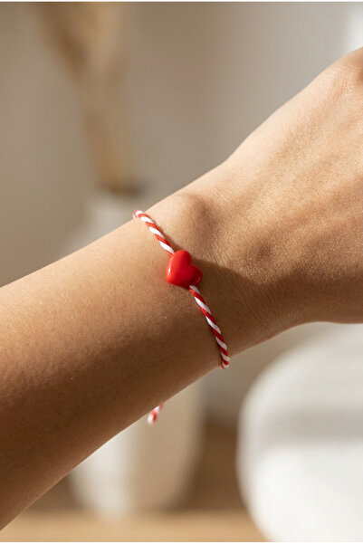 LYKOS Heart Patterned Marteniçka Luck Bracelet