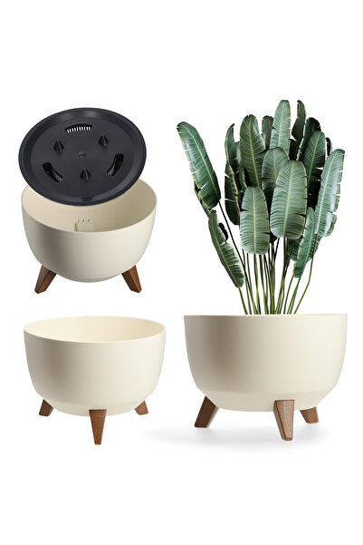 KADAX Ghiveci, Jardinieră, Husă, Picioare, Inserție, Suport pentru flori, 47 ...