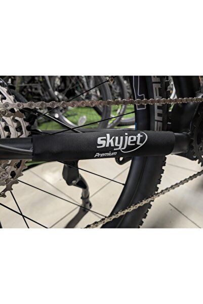 heugers RKS Skyjet Elektrikli Bisiklet Uyumlu Kadro Koruyucu Zincir Koruma Pe...