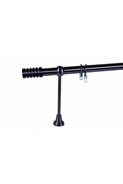 KLEIDECO galerie metal 25 mm BRAZILIA simpla, titan, 300 cm, capete SAO PAULO