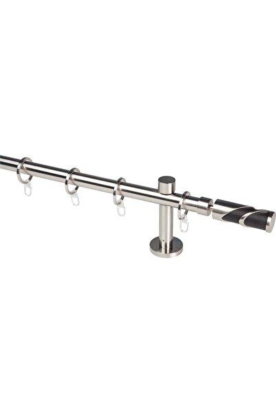 KLEIDECO Galerie metal 20 mm SWITZERLAND simpla, otel-inox, 300 cm, capete BERN