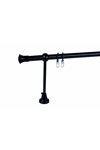 KLEIDECO Galerie 19/19 mm AUSTRALIA simpla, negru, 240 cm, capete MELBOURNE