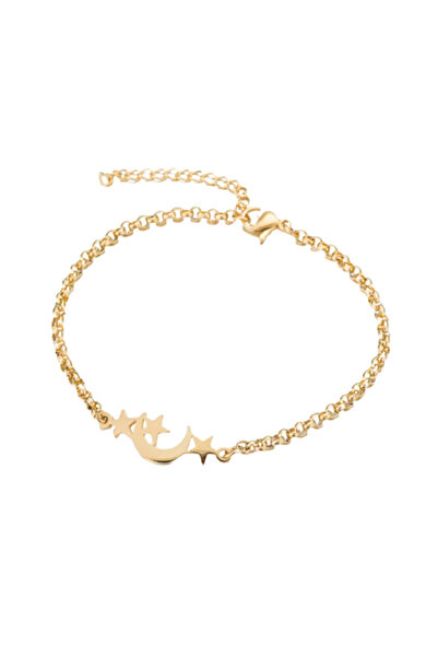 EFAYN.RO Bratara dama, model star moon, pandantiv luna si stelute, dimensiune...