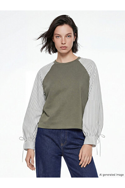 LC Waikiki Timeless Clothing & Timeless Choices Zero Roba Collar Striped Blouse