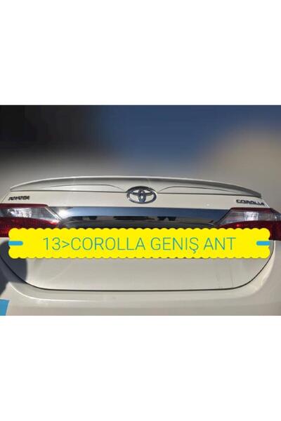 Universal TOYOTA COROLLA 2013-2019 ASTARLI GENİŞ ANATOMİK SPOİLER