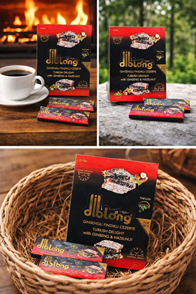 Diblong Ginsengli Fındıklı Cezerye 30g – Ginseng & Hazelnut Turkish Delight T...