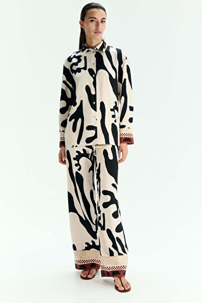 H&M Printed twill shirt