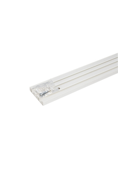 KLEIDECO Sina-PVC, MÜNCHEN, 3-canale, alb,120 cm, cu toate accesoriile pentru...