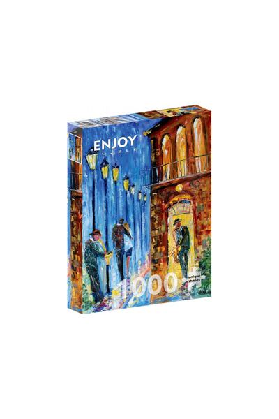 Enjoy Puzzle Puzzle 1000 de piese Bucurați-vă de jazz-ul din New Orleans