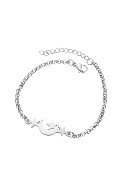 EFAYN.RO Bratara dama, model star moon, pandantiv luna si stelute, dimensiune...