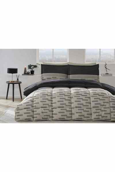 Özdilek Sleeping Set Ranforce Double Black Sculpted