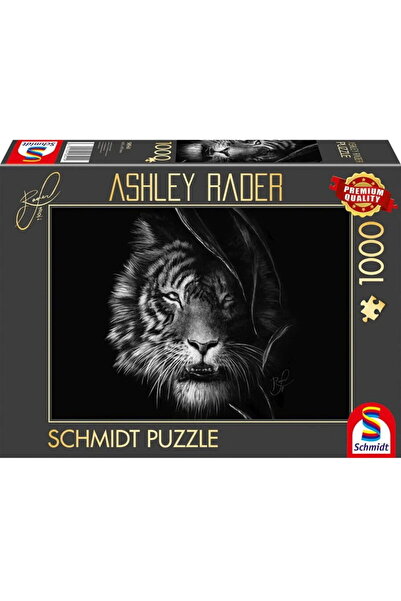 Schmidt Spiele Ashley Rader: Sălbăticie - Tigru, În semnul libertății, Puzzle...