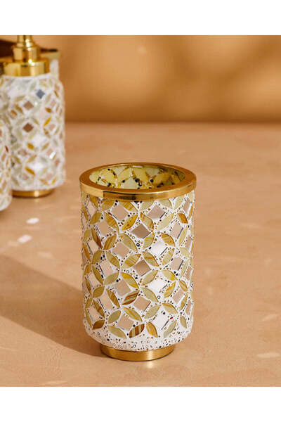 REDTAG Gold Shiny Mosaic Tumbler