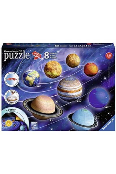 RAVENSBURGER Sistem planetar 3D-Puzzle