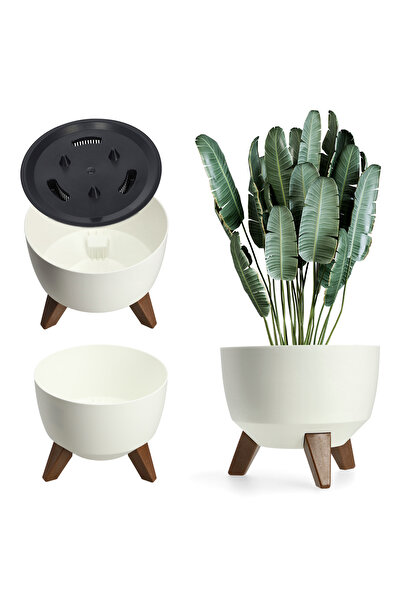 KADAX Ghiveci de flori, Jardinieră, Husă, Picioare, Inserție, Suport pentru f...