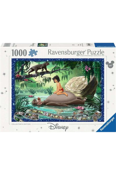 RAVENSBURGER Puzzle Disney Ediție Colecționară - Cartea Junglei (1000 piese)