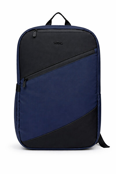 Çantaland Water-Repellent Features, S Faux Leather 15.6″ Laptop Backpack Bag I