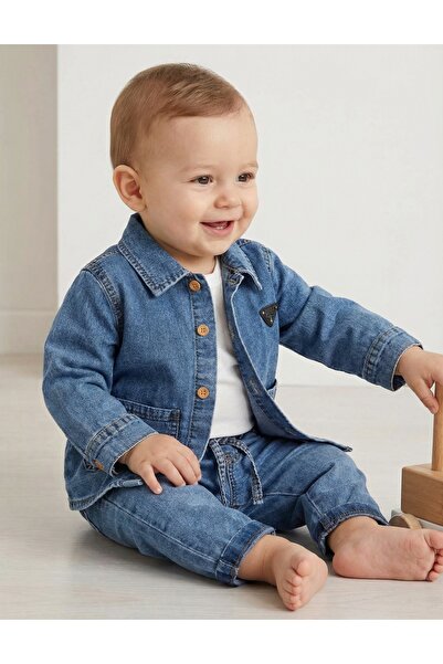 MiniKids Denim suit, Bronx Limited, blue