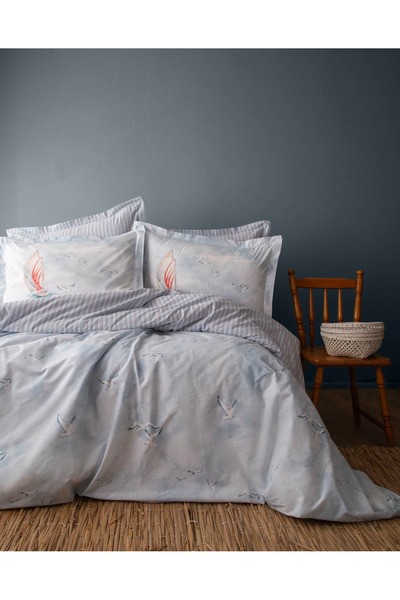 Apricitas HOME Jednokrevetno Jonathan Blue Set posteljine