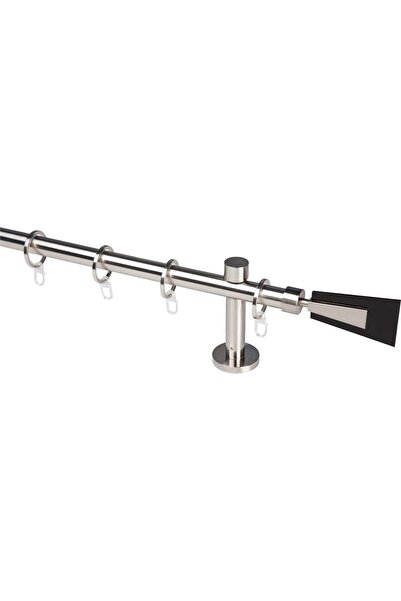 KLEIDECO Galerie metal 20 mm SWITZERLAND simpla, otel-inox, 160 cm, capete BE...