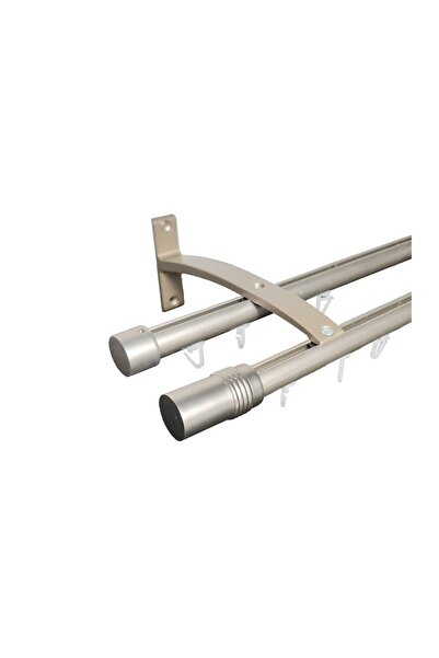 KLEIDECO 19 χιλ. IBIZA προφίλ αλουμινίου με διπλό κανάλι, ματ χρώμιο, 240 εκ....