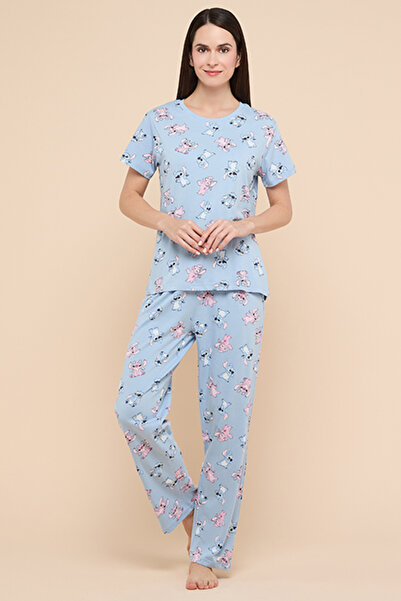 R&B Angel & Stitch Print Pyjama Set