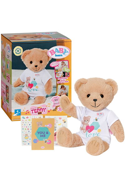 ZAPF CREATION BABY born Jucărie de pluș cântătoare Germană