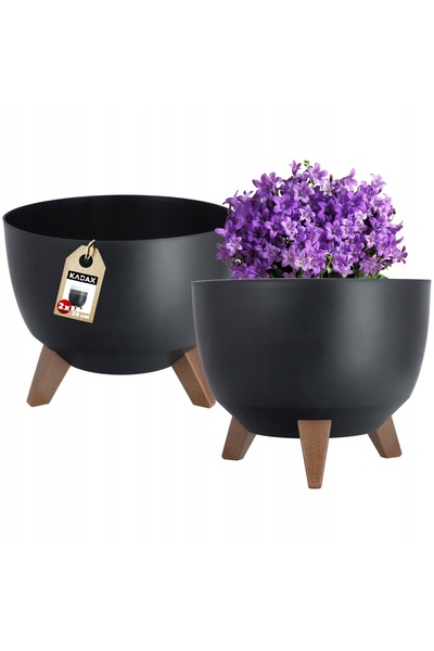 KADAX Ghiveci de flori, Jardinieră, Husă, Picioare, Inserție, Suport pentru f...