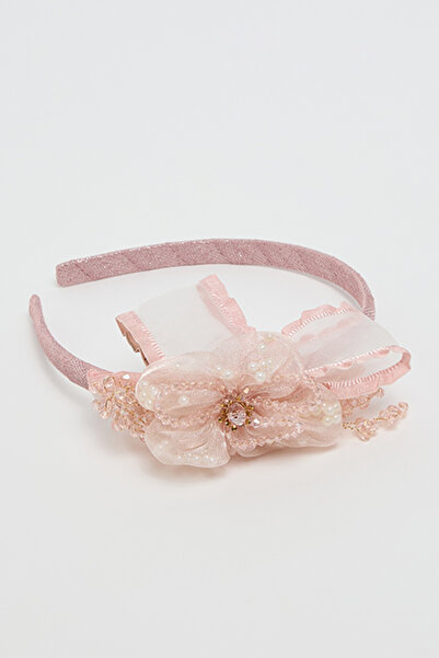 R&B Girl's Pink Embellished Headband